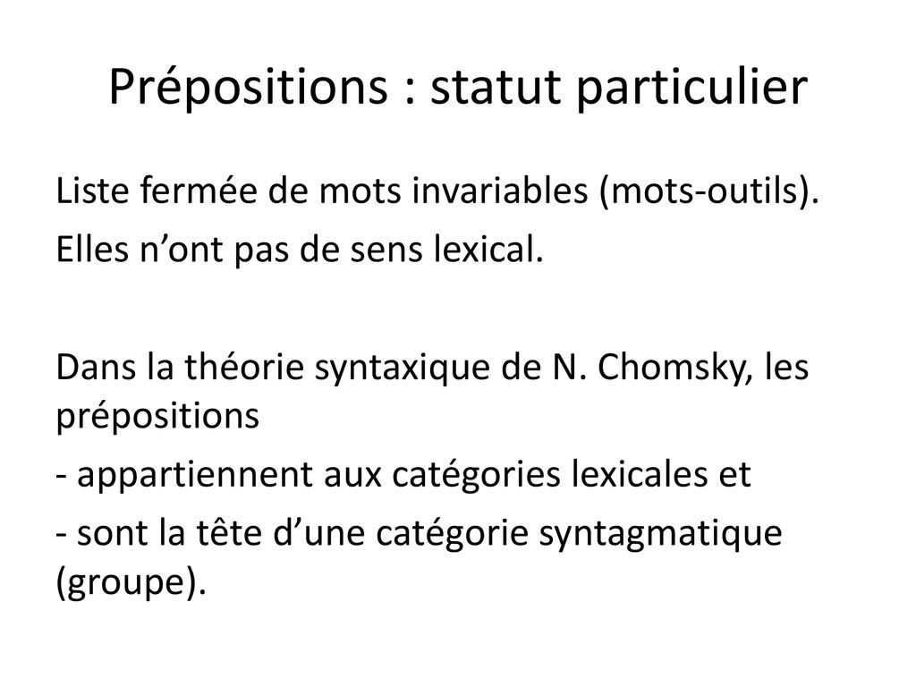 La Pr Position Pr P Et Le Groupe Pr Positionnel Gpr P Ppt T L Charger